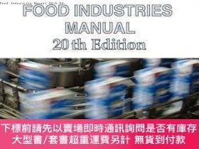 二手書博民逛書店Food罕見Industries Manual 20th Ed.Y256260 Woollen| Anthon