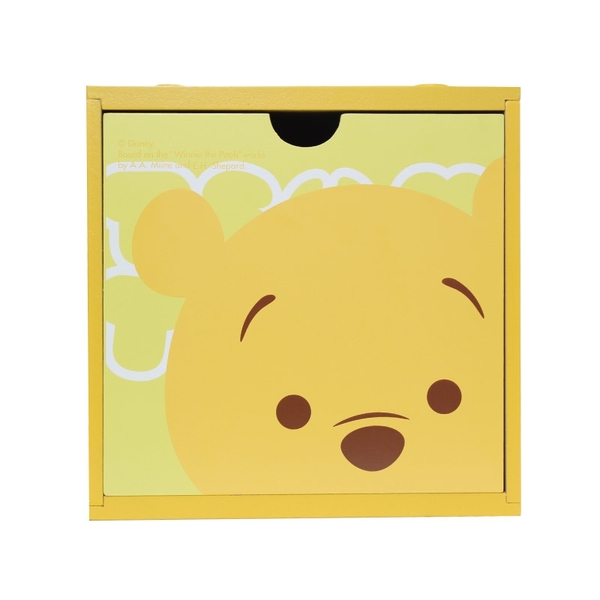 【震撼精品百貨】Winnie the Pooh 小熊維尼~台灣授權維尼TSUM TSUM維尼中型積木盒*38520 product thumbnail 2