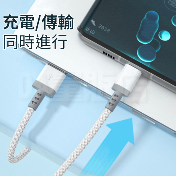 3A 快充線 充電線 USB to Type-c 傳輸線 手機 筆電 充電 iphone15 product thumbnail 5