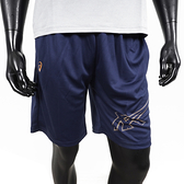 Asics [2033B523-400] 男 短褲 針織 運動 休閒 健身 訓練 吸濕 快乾 輕量 亞瑟士 深藍