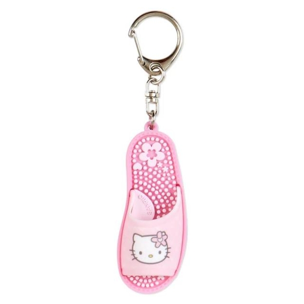 【震撼精品百貨】Hello Kitty 凱蒂貓~日本三麗鷗SANRIO MX鞋造型鑰匙圈(復古千鳥格)*27655 product thumbnail 3