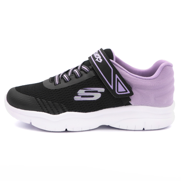 SKECHERS FLEX BLAST 記憶鞋墊 運動鞋 中大童 黑紫 R8021(302476LBKLV)