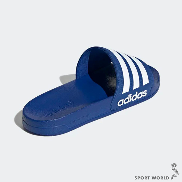 Adidas ADILETTE SHOWER 男鞋 拖鞋 防水 藍白【運動世界】GW1048 product thumbnail 3