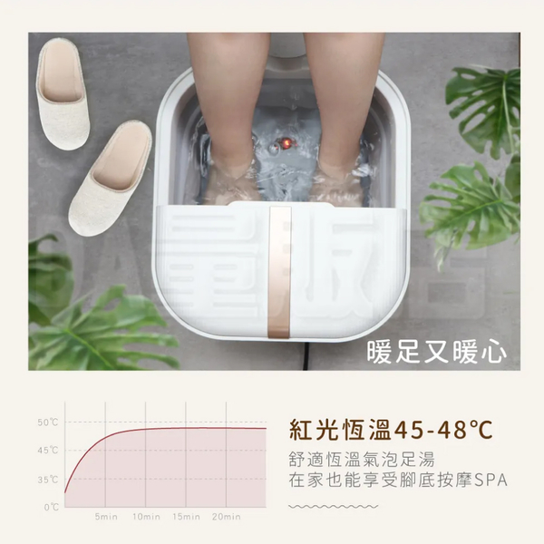 KINYO 氣泡按摩摺疊足浴機 IFM-7001 product thumbnail 3