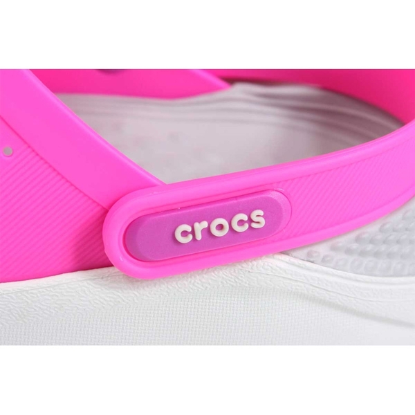 Crocs Lite Ride 休閒鞋 涼鞋 防水 桃紅色 男女鞋 204592-6QV no035 product thumbnail 4