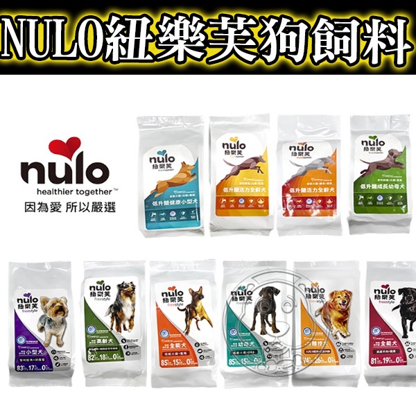 【培菓幸福寵物專營店】NULO 紐樂芙無穀高肉全能犬 含85％動物性蛋白質 犬糧(超取限2包) product thumbnail 2