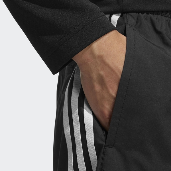 ADIDAS 3-STRIPES PANTS 男裝 長褲 休閒 慢跑 防風 防潑水 基本款 黑【運動世界】ED1984 product thumbnail 6