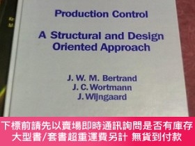 二手書博民逛書店Production罕見Control A Structural and Design Oriented Appr