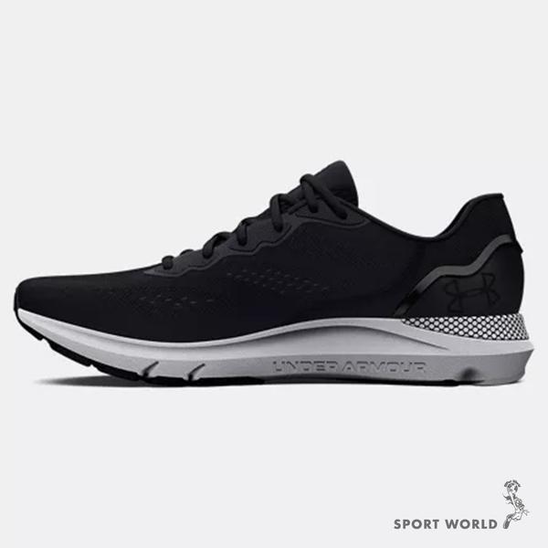 Under Armour UA 慢跑鞋 女鞋 緩震 支撐 HOVR Sonic 6 黑【運動世界】3026128-003 product thumbnail 4