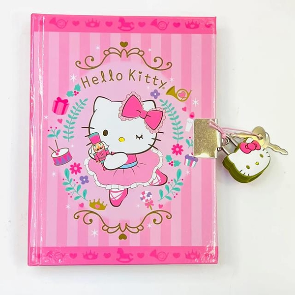 小禮堂 Hello Kitty 日記本附鎖