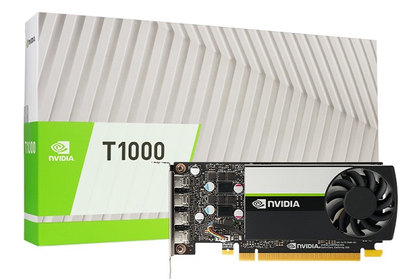 麗臺 NVIDIA T1000 4GB GDDR6 128bit 工作站繪圖卡