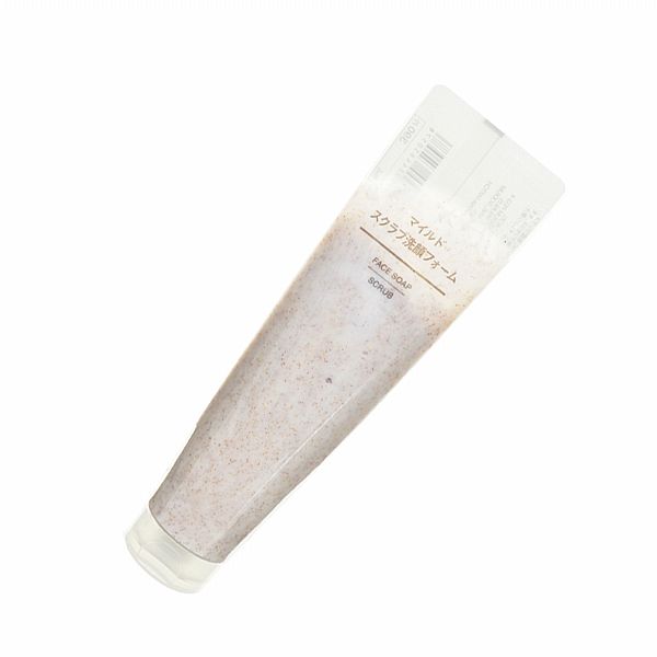 日本 MUJI 無印良品 溫和去角質洗面乳(100g)【小三美日】 DS021356 product thumbnail 2