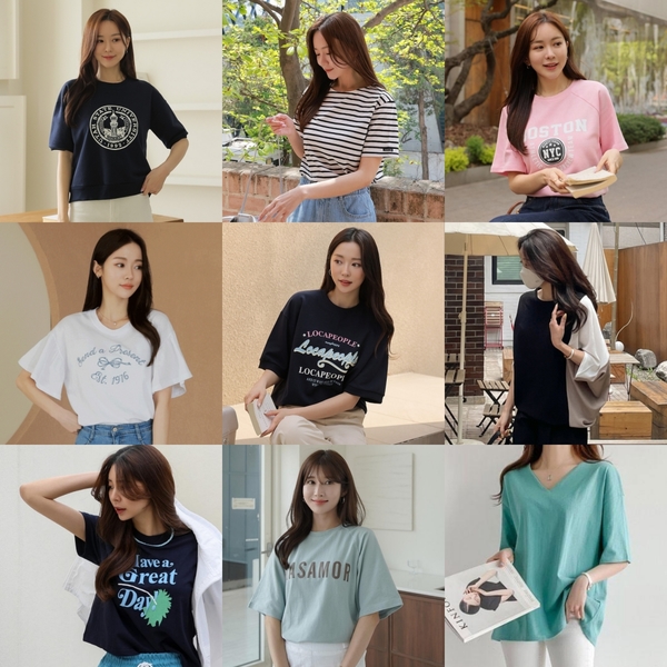 【領券再折】韓國製 夏天T恤 多款任選 均一價880 - 白鳥麗子