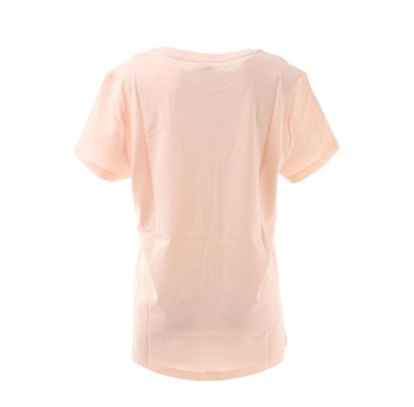 PUMA Summer Streetwear 女款粉色休閒短袖上衣 53255227 product thumbnail 4
