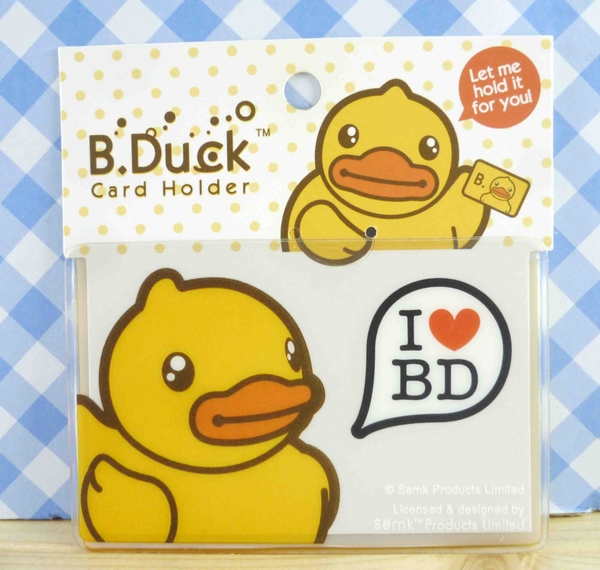 【震撼精品百貨】B.Duck_黃色小鴨~卡套