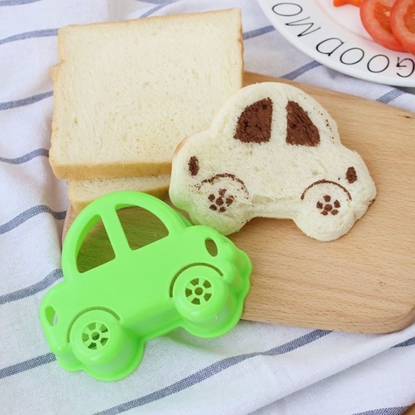 [拉拉百貨]小汽車三明治模具 DIY 汽車 造型 口袋麵包 三明治壓模器 吐司模具 壓邊器 製作器