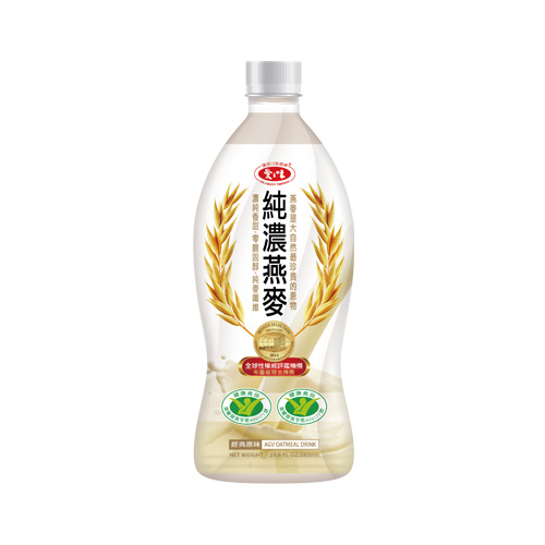 愛之味純濃燕麥-原味12瓶/箱(880ML/瓶)【愛買】 product thumbnail 2