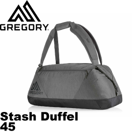 【GREGORY 美國 Stash Duffel 45 黑色】75501/健行包/登山背包/自助旅行/休閒旅遊