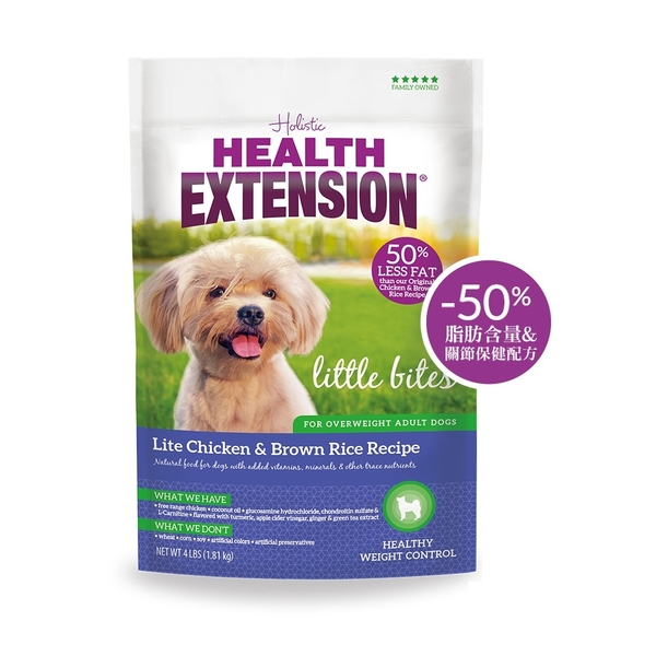 【力奇】Health Extension 綠野鮮食 高齡犬/體重控制/低卡配方-迷你犬-小顆粒15LB (A001A15-15) product thumbnail 2