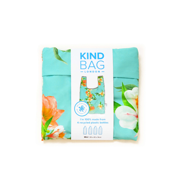 英國Kind Bag-環保收納購物袋-小-花卉 product thumbnail 5