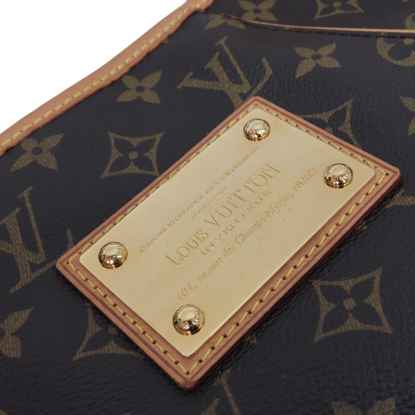 【二手名牌BRAND OFF】LOUIS VUITTON LV 路易威登 棕色 原花帆布 Galliera PM 南瓜包 肩背包 金扣 M56382 product thumbnail 6