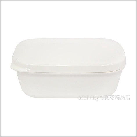 asdfkitty可愛家*日本INOMATA攜帶式長方型白色肥皂盒-旅行.游泳都好用-適用普通大小肥皂 product thumbnail 2