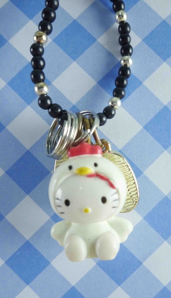【震撼精品百貨】Hello Kitty 凱蒂貓~生肖手機吊飾-小雞