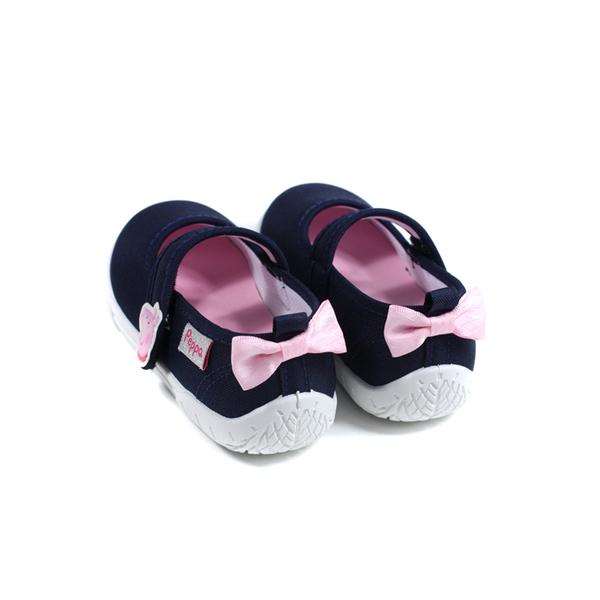 粉紅豬小妹 Peppa Pig 娃娃鞋 魔鬼氈 童鞋 深藍色 中童 PG8573 no899 product thumbnail 2