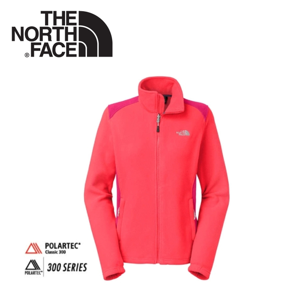 【The North Face 女 刷毛保暖外套《紅毛丹粉/櫻桃粉》】C666/抗寒外套/輕量/輕柔刷毛