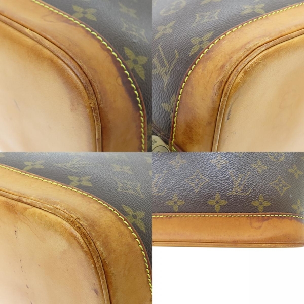 【二手名牌BRAND OFF】LOUIS VUITTON LV 路易威登 棕色 原花 PVC塗層帆布 Alma PM 手提包 M51130 product thumbnail 9