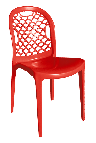 宏泰 HUNTAI 【貝殼椅】塑膠椅 公共空間椅 四腳椅 戶外餐椅 造型椅 多功能休閒椅 product thumbnail 2