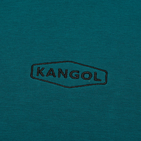 KANGOL 帽T 綠 後背大LOGO 長袖 上衣 中性 男女 6255105272 product thumbnail 4