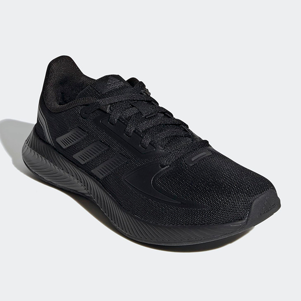 【下殺】Adidas 童鞋 中童 慢跑鞋 休閒鞋 Runfalcon 2.0 K 全黑【運動世界】FY9494 product thumbnail 4