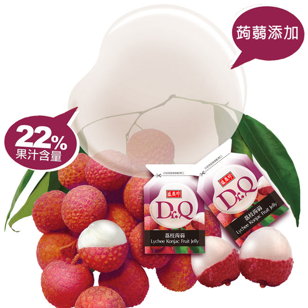 盛香珍Dr.Q荔枝蒟蒻265g(果凍) product thumbnail 2