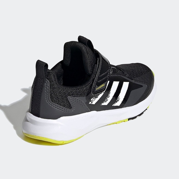 ADIDAS FAI2GO 童鞋 中童 大童 慢跑 魔鬼氈 網布 透氣 黑 白 黃【運動世界】FX2934 product thumbnail 4