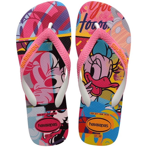 havaianas 哈瓦士 巴西人字拖 女款 Disney stylish 黛西 涼鞋 拖鞋 夾腳拖 海灘鞋【南風百貨】