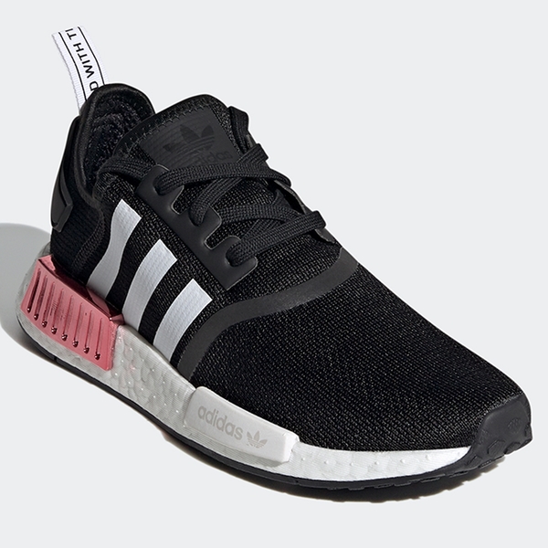 【現貨】ADIDAS NMD_R1 女鞋 慢跑 休閒 BOOST 襪套 黑 玫瑰金【運動世界】FY3771 product thumbnail 4