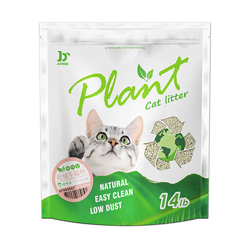 doter 寵愛物語 PLANT輕植系貓砂破碎型(原味)14Lx3入【愛買】 product thumbnail 2