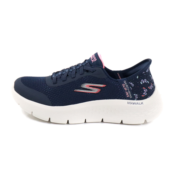 SKECHERS GOWALK Slip-ins 運動健走鞋 女鞋 寬楦 深藍色 124823WNVPK no839 product thumbnail 2