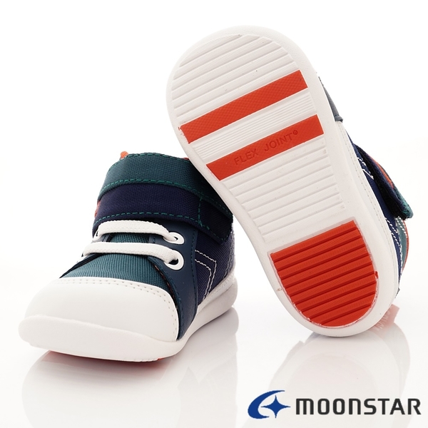 日本Moonstar機能童鞋 護踝玩耍速乾鞋款 1255深藍(寶寶段) product thumbnail 6