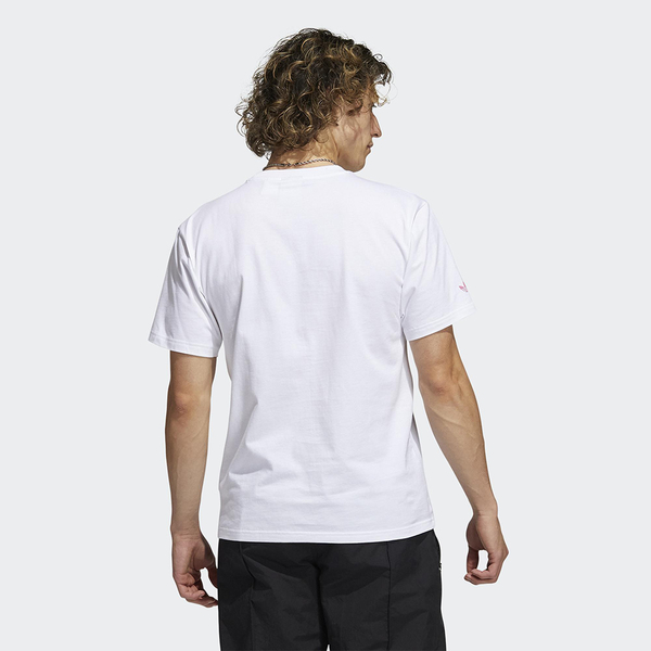 【五折出清】Adidas Originals Shmoofoil 男裝 女裝 短袖 T恤 情侶 幽靈 棉 白【運動世界】GR8803 product thumbnail 7