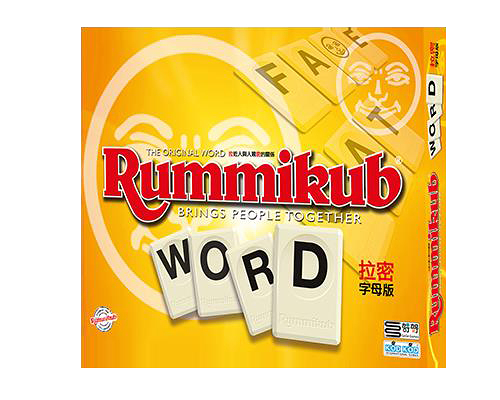 『高雄龐奇桌遊』 拉密 英文字彙牌 Rummikub Word 正版桌上遊戲專賣店