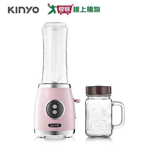 KINYO 輕復古雙享隨行果汁機 JR-250【愛買】