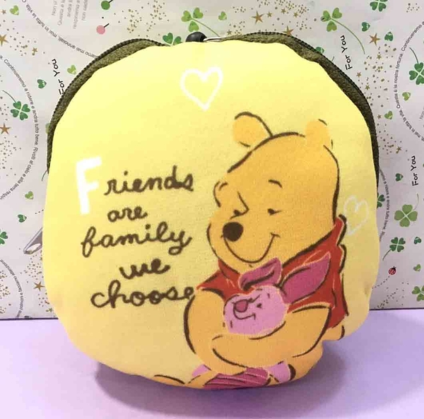 【震撼精品百貨】Winnie the Pooh 小熊維尼~票夾零錢包~手繪#50598