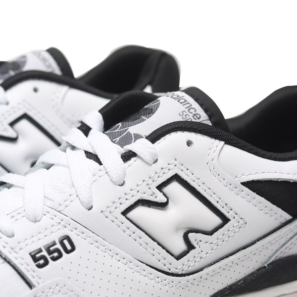 NEW BALANCE 休閒鞋 NB 550 白黑 復古 男女 BB550HA1 product thumbnail 3