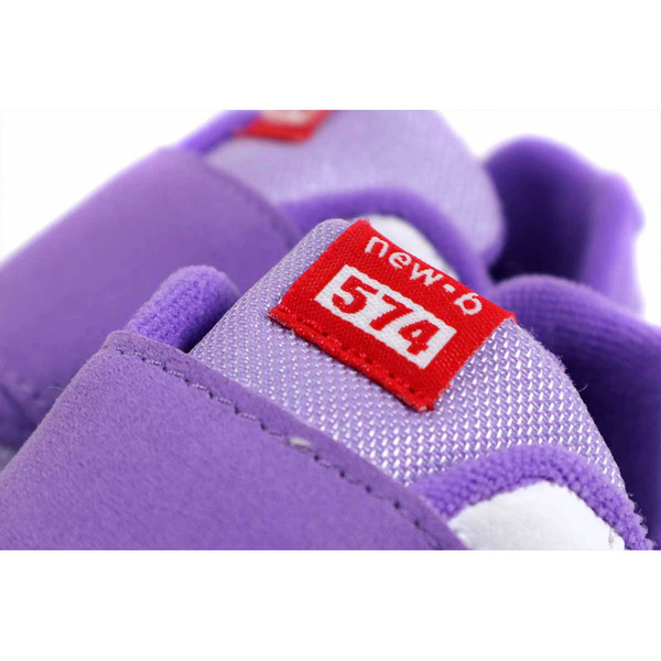 New Balance 574系列 運動鞋 紫色 小童 童鞋 寬楦 NW574HGK-W no112 product thumbnail 6