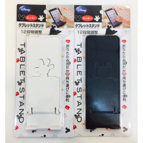 日本 迪士尼 米奇造型 12段可調式 手機架 手機座 平板架【南風百貨】 product thumbnail 2