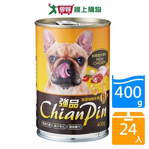 強品狗罐-雞肉400gx24入/箱【愛買】