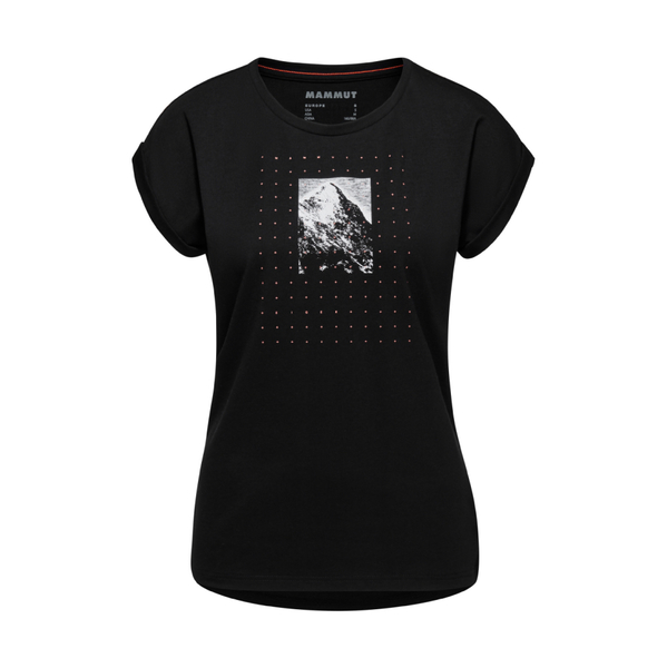 【MAMMUT 長毛象 女 Mountain T-Shirt 快乾LOGO短袖T恤《黑》】1017-00968/吸濕排汗/快乾T product thumbnail 2