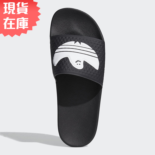 【現貨】Adidas Shmoofoil 男鞋 女鞋 拖鞋 小精靈 黑 FY6849